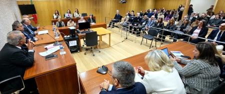 Visita do Procurador-Geral da República e do Vice-Procurador-Geral da República à comarca de Setúbal